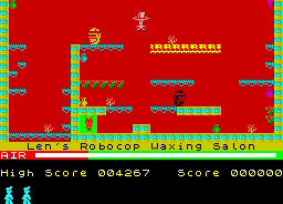 Manic Miner: comp.sys.sinclair screenshot